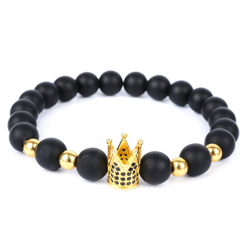 Dark crown head bracelet