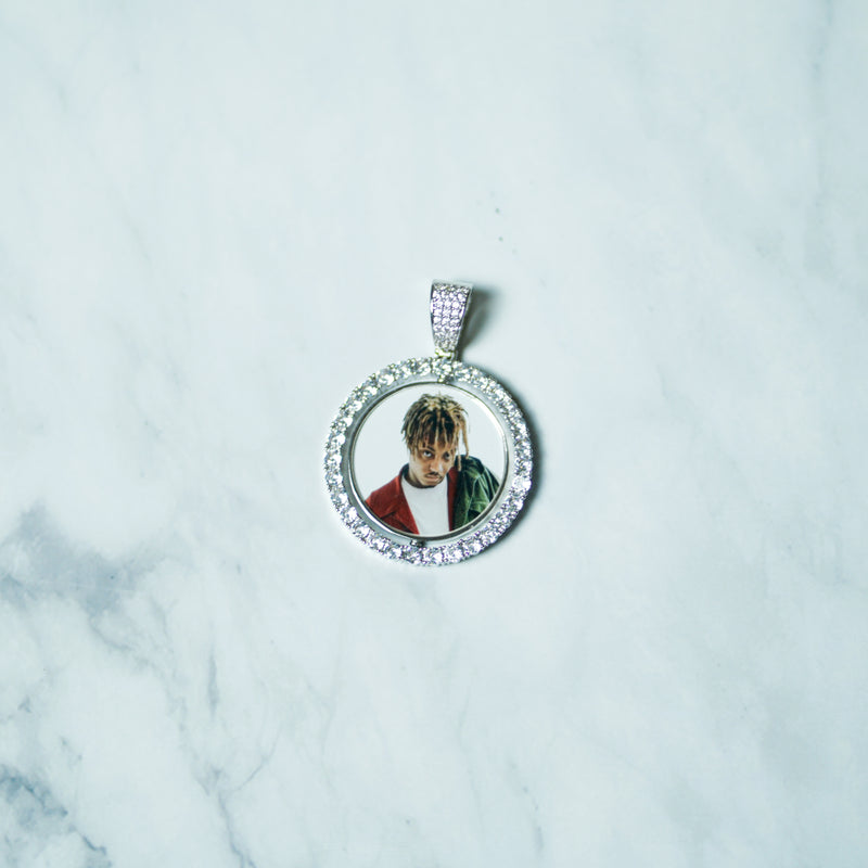 Custom Spinning Photo Pendant