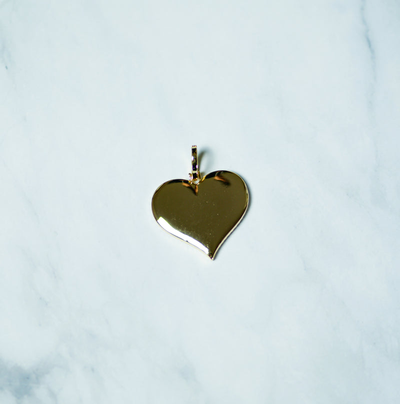 Custom Heart Shaped Photo Pendant