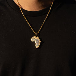 Map Of Africa Necklace