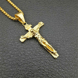 jesus cross gold