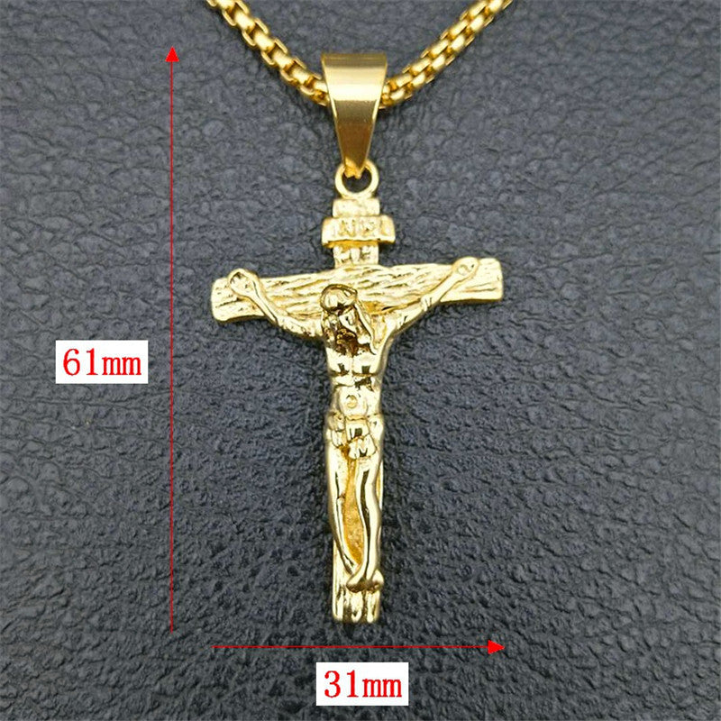 jesus cross gold