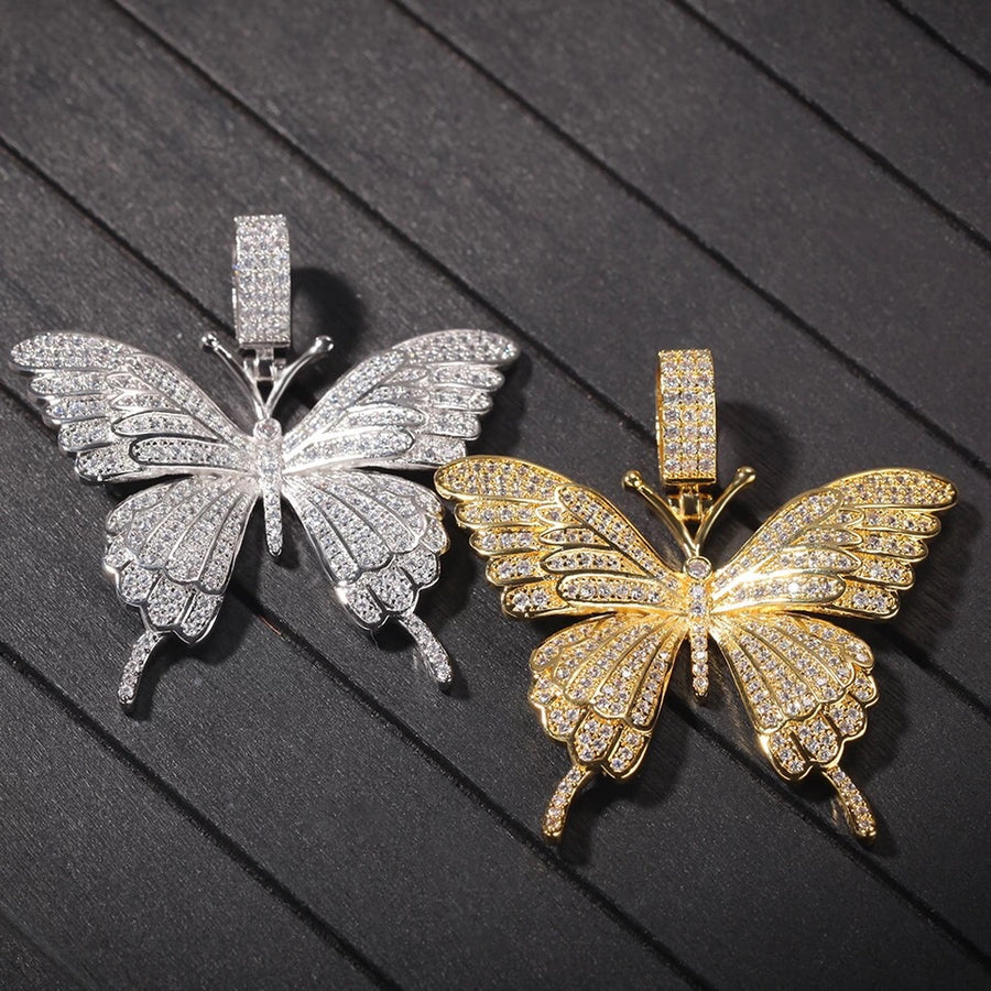 Butterfly iced out sales